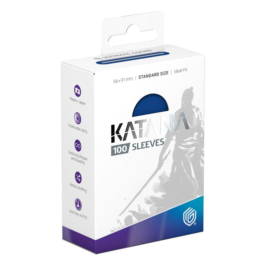 Ultimate Guard Katana Sleeves Standard Size (100) - Blue Bird Image 1