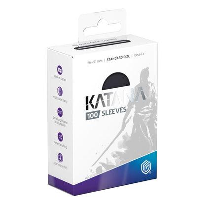 Ultimate Guard Katana Sleeves Standard Size (100) - Obsidian Shard Image 1