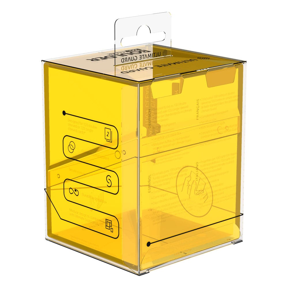 Ultimate Guard Boulder 100+ Clear - Amber Image 10