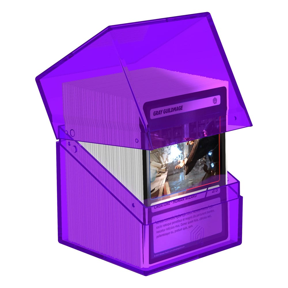 Ultimate Guard Boulder 100+ Clear - Amethyst Image 2