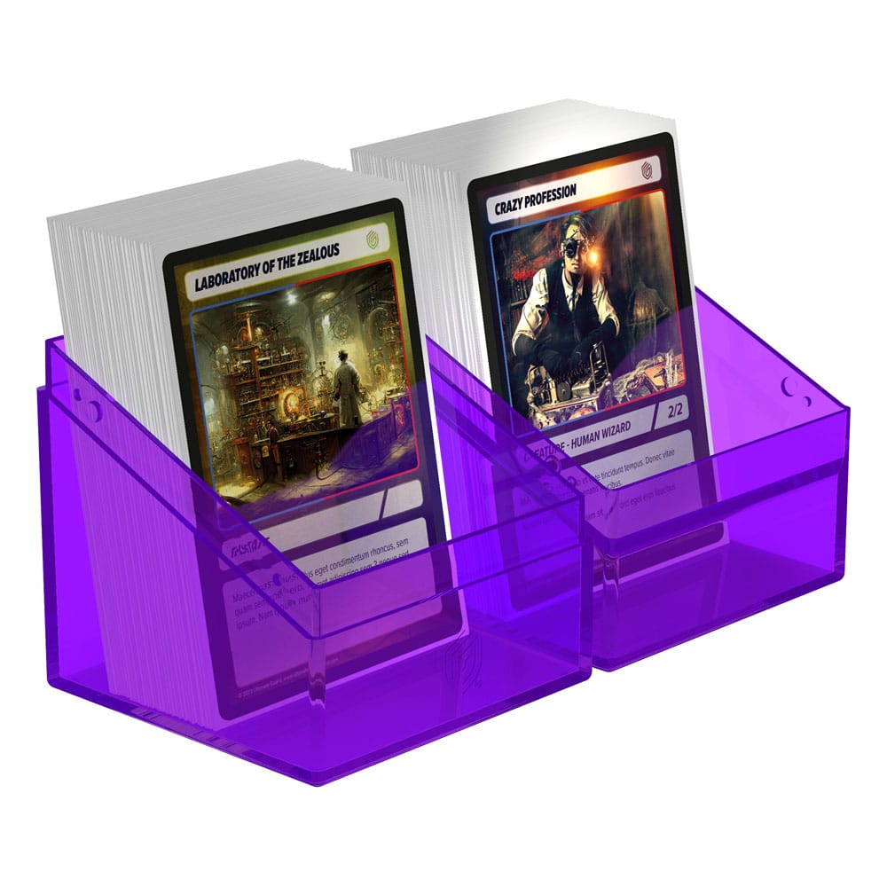 Ultimate Guard Boulder 100+ Clear - Amethyst Image 6