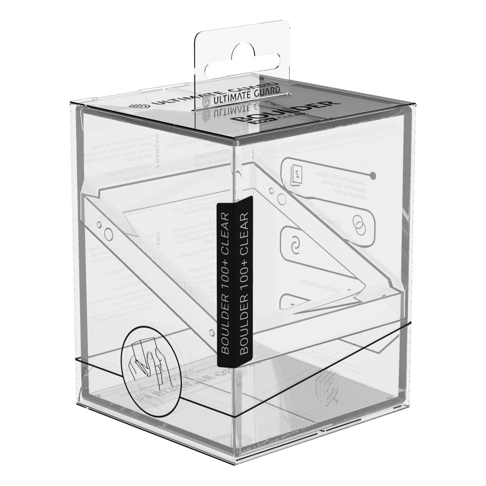 Ultimate Guard Boulder 100+ Clear - Transparent Image 9