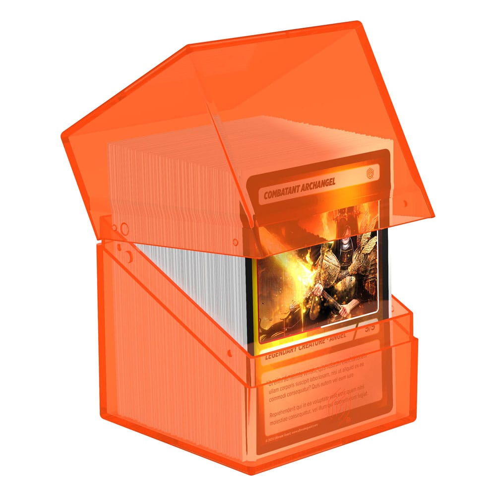 Ultimate Guard Boulder 100+ Clear - Poppy Topaz Image 2