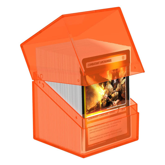 Ultimate Guard Boulder 100+ Clear - Poppy Topaz Image 2