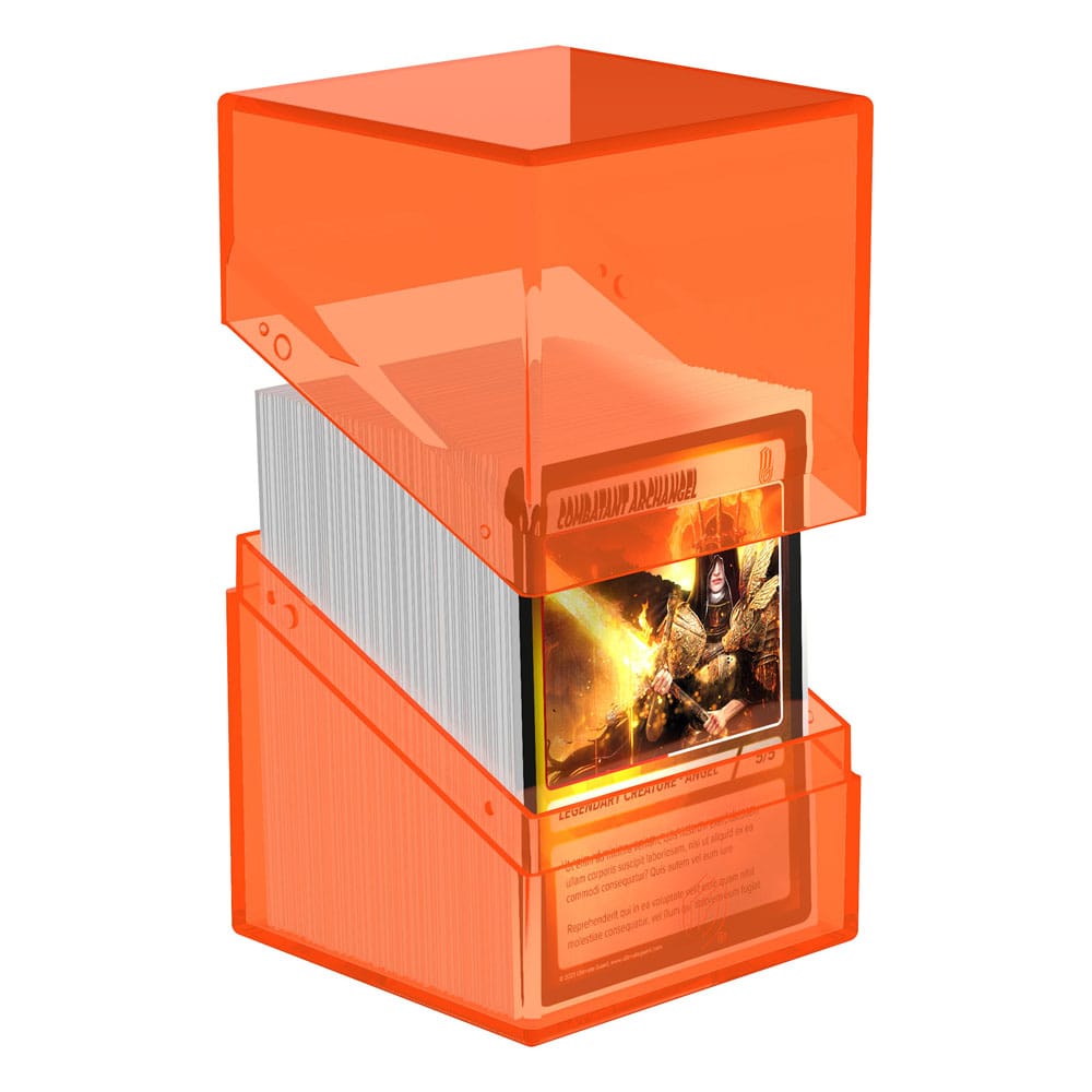Ultimate Guard Boulder 100+ Clear - Poppy Topaz Image 3