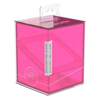 Ultimate Guard Boulder 100+ Clear - Rhodonite Image 9