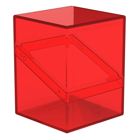 Ultimate Guard Boulder 100+ Clear - Ruby Image 1