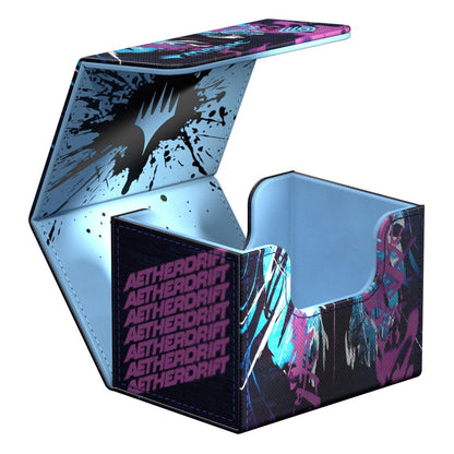 Ultimate Guard Sidewinder 100+ Xenoskin Magic: The Gathering "Aetherdrift" - Oildeep Gearhulk Image 5