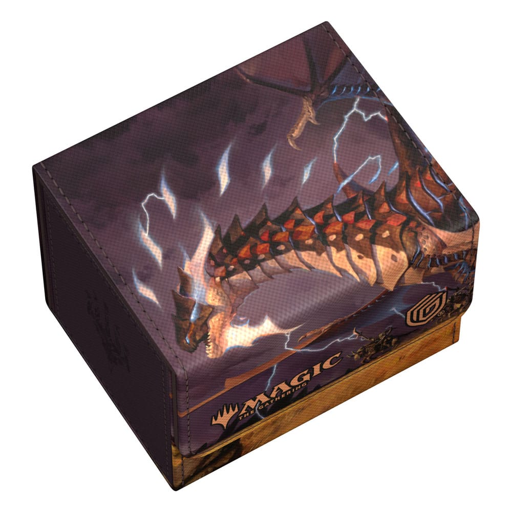 Ultimate Guard Sidewinder 100+ Xenoskin Magic: The Gathering "Tarkir: Dragonstorm" Ghostfire -  Neriv, Heart of the Storm Image 4
