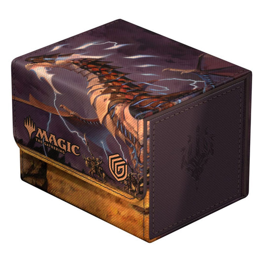 Ultimate Guard Sidewinder 100+ Xenoskin Magic: The Gathering "Tarkir: Dragonstorm" Ghostfire -  Neriv, Heart of the Storm Image 1