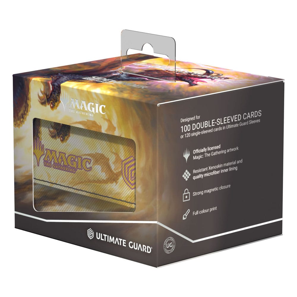 Ultimate Guard Sidewinder 100+ Xenoskin Magic: The Gathering "Tarkir: Dragonstorm" Ghostfire - Stormscale Scion Image 8