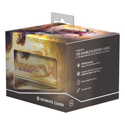 Ultimate Guard Sidewinder 100+ Xenoskin Magic: The Gathering "Tarkir: Dragonstorm" Ghostfire - Stormscale Scion Image 8