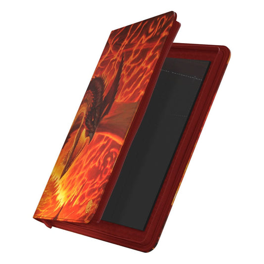 Ultimate Guard Zipfolio 360 Xenoskin Magic: The Gathering "Tarkir: Dragonstorm" -  Magmatic Hellkite Image 2