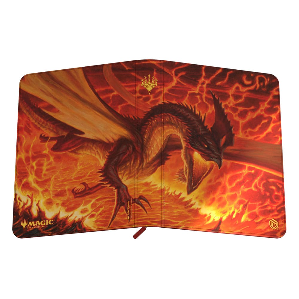 Ultimate Guard Zipfolio 360 Xenoskin Magic: The Gathering "Tarkir: Dragonstorm" -  Magmatic Hellkite Image 9