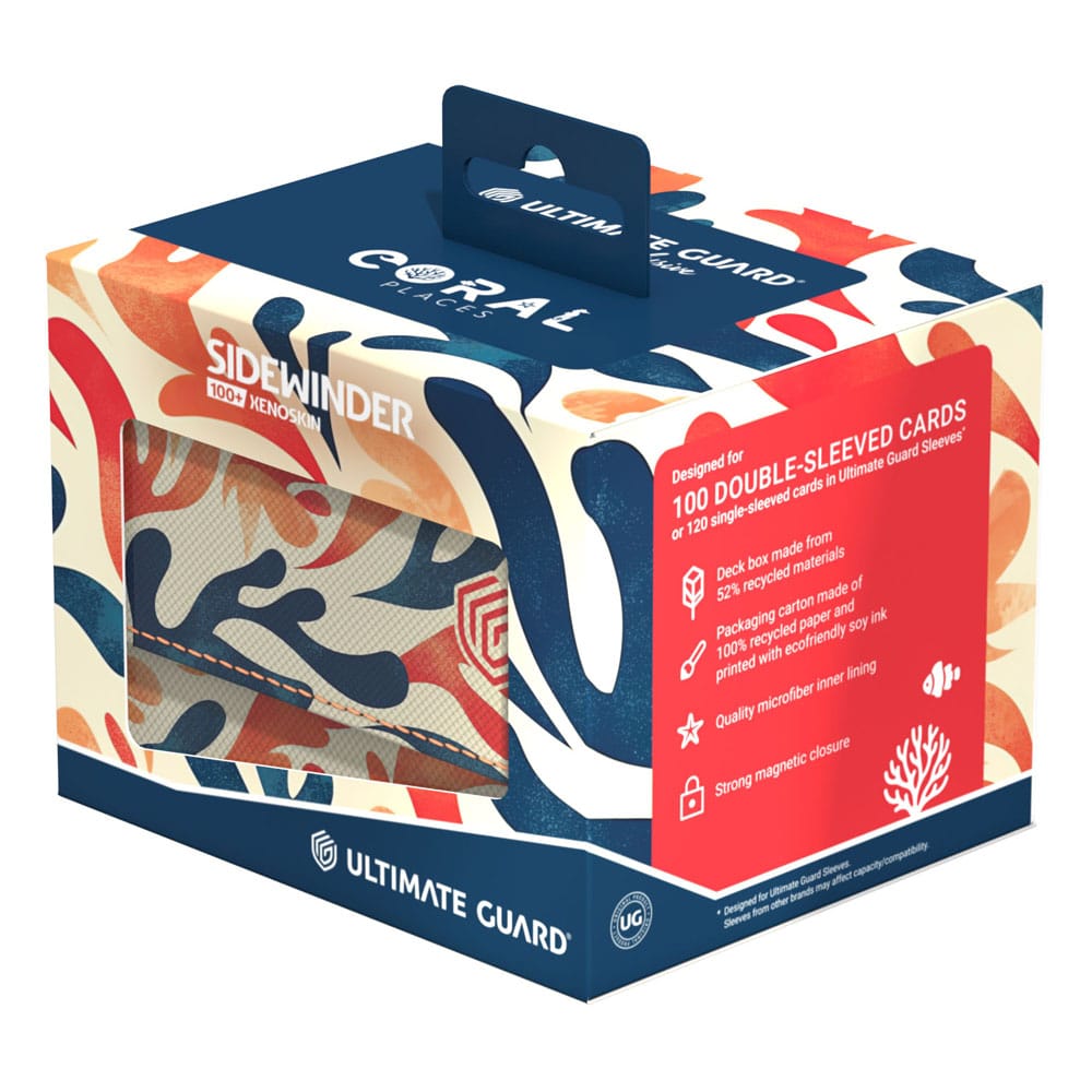 Ultimate Guard Sidewinder 100+ Xenoskin 2025 Exclusive "Coral Places" - Mellow Sea Image 9