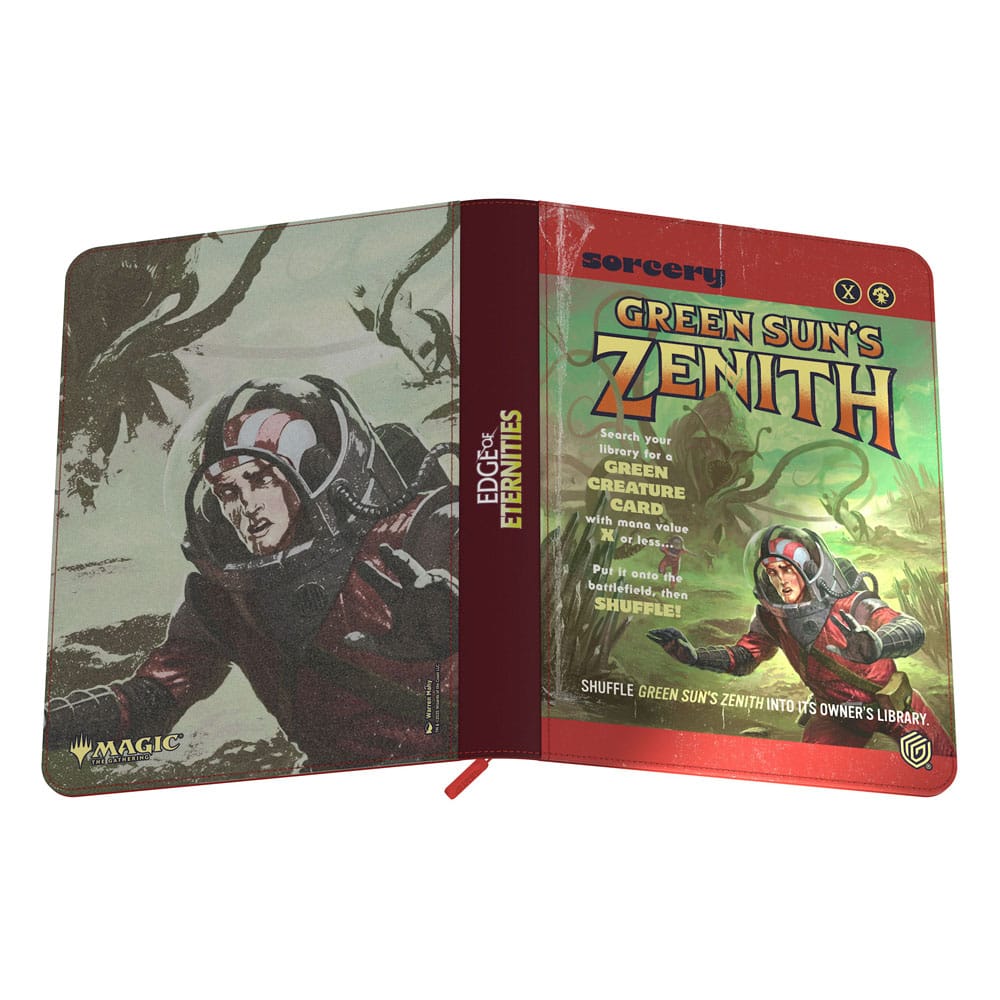 Ultimate Guard Zipfolio 360 Xenoskin Magic: The Gathering "Edge of Eternities" - Green Sun’s Zenith Image 9