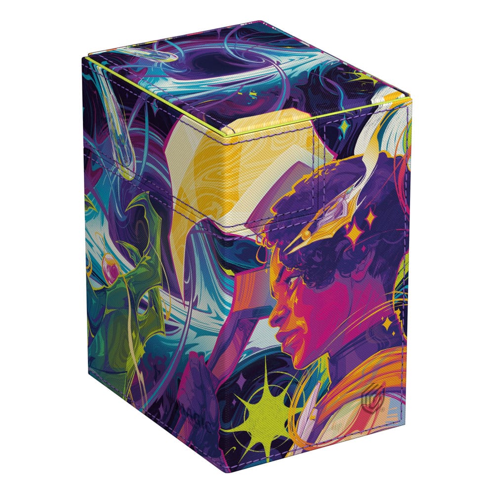 Ultimate Guard Flip'n'Tray 133+ Xenoskin Magic: The Gathering "Edge of Eternities" - Haliya and Tezzeret Image 1