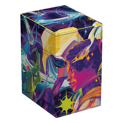 Ultimate Guard Flip'n'Tray 133+ Xenoskin Magic: The Gathering "Edge of Eternities" - Haliya and Tezzeret Image 1