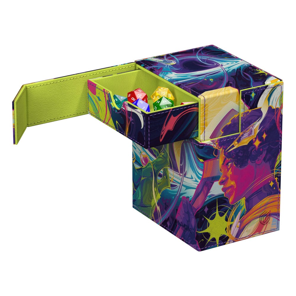 Ultimate Guard Flip'n'Tray 133+ Xenoskin Magic: The Gathering "Edge of Eternities" - Haliya and Tezzeret Image 2