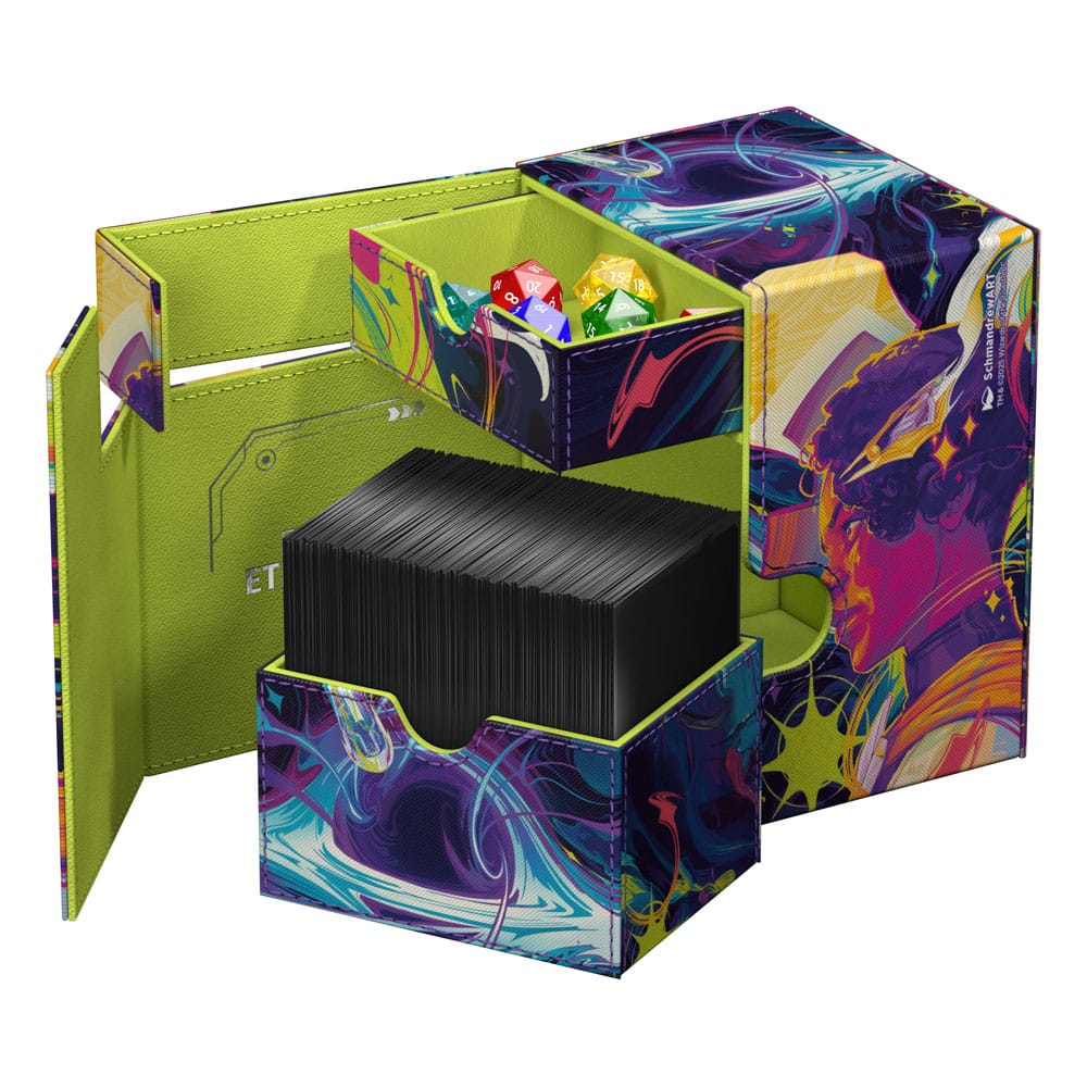 Ultimate Guard Flip'n'Tray 133+ Xenoskin Magic: The Gathering "Edge of Eternities" - Haliya and Tezzeret Image 5