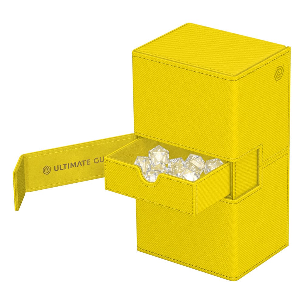 Ultimate Guard Twin Flip'n'Tray 200+ Xenoskin "Summer Edition 2025" -Dandelion Image 3