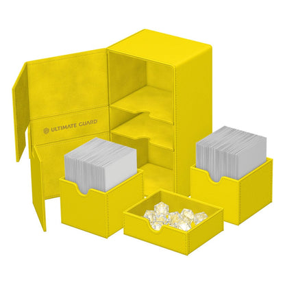 Ultimate Guard Twin Flip'n'Tray 200+ Xenoskin "Summer Edition 2025" -Dandelion Image 5