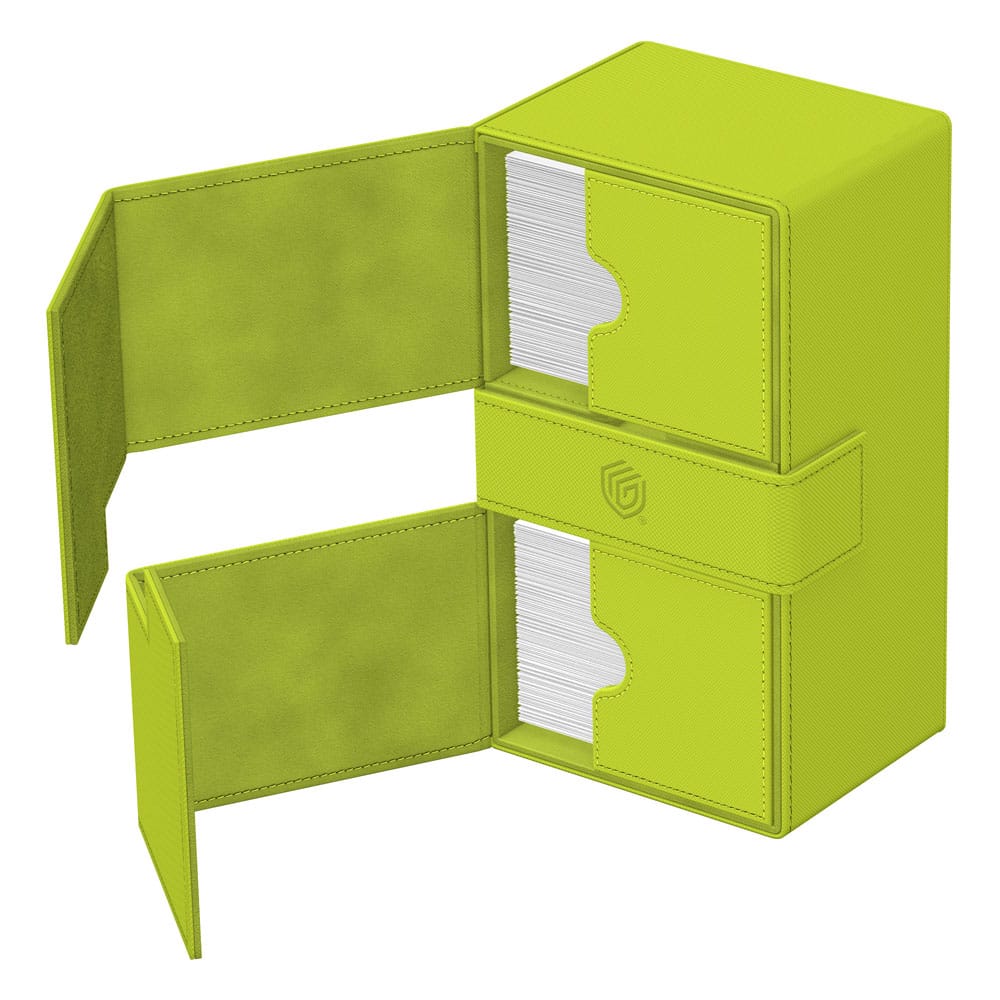 Ultimate Guard Twin Flip'n'Tray 200+ Xenoskin "Summer Edition 2025" - Lime Image 4