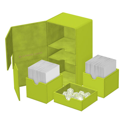 Ultimate Guard Twin Flip'n'Tray 200+ Xenoskin "Summer Edition 2025" - Lime Image 5