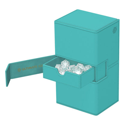 Ultimate Guard Twin Flip'n'Tray 200+ Xenoskin "Summer Edition 2025" - Lagoon Image 3