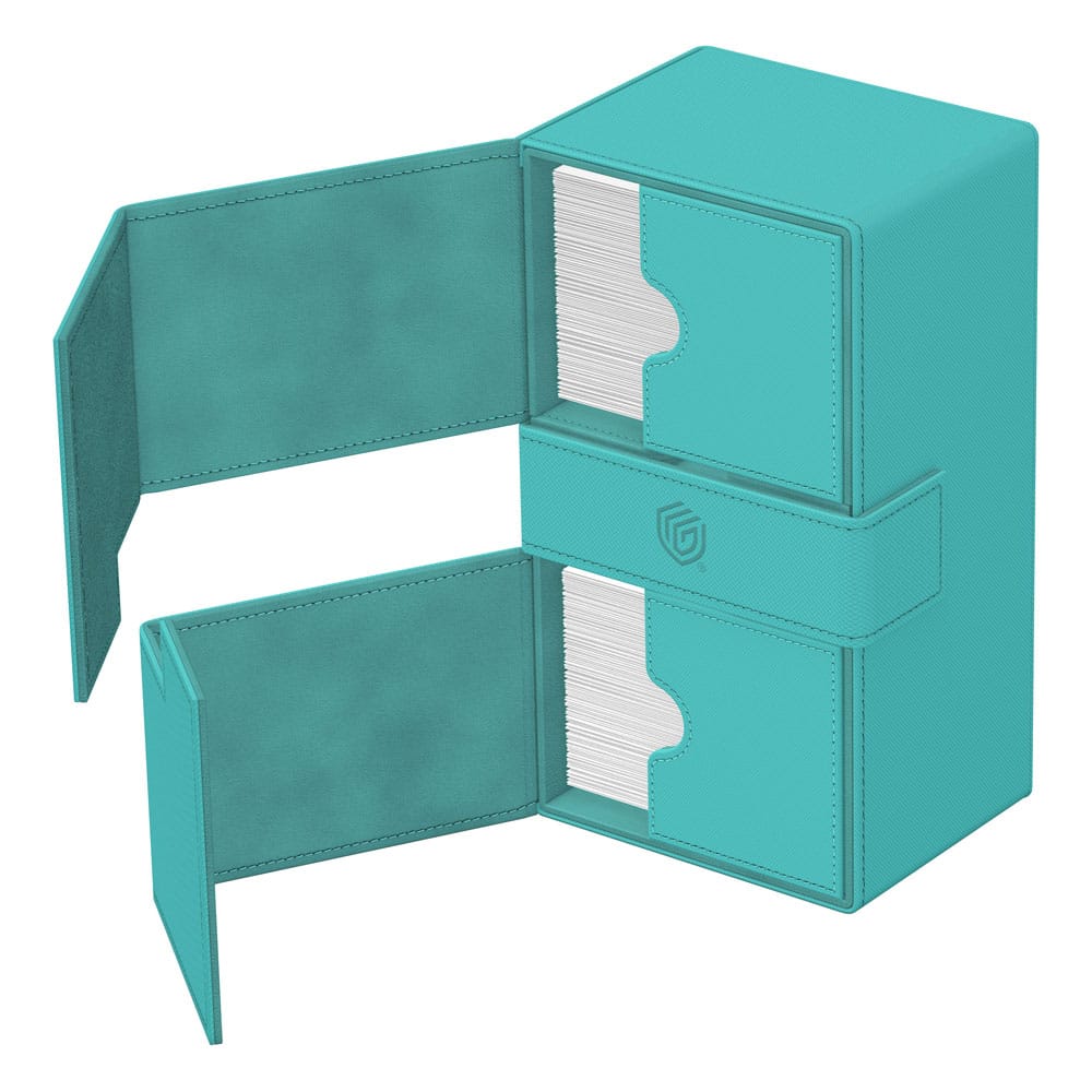 Ultimate Guard Twin Flip'n'Tray 200+ Xenoskin "Summer Edition 2025" - Lagoon Image 4