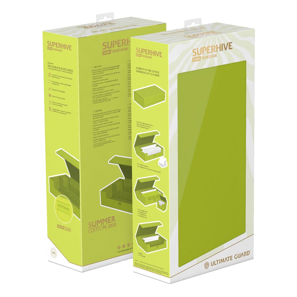 Ultimate Guard Superhive 550+ Xenoskin "Summer Edition 2025" - Lime Image 13