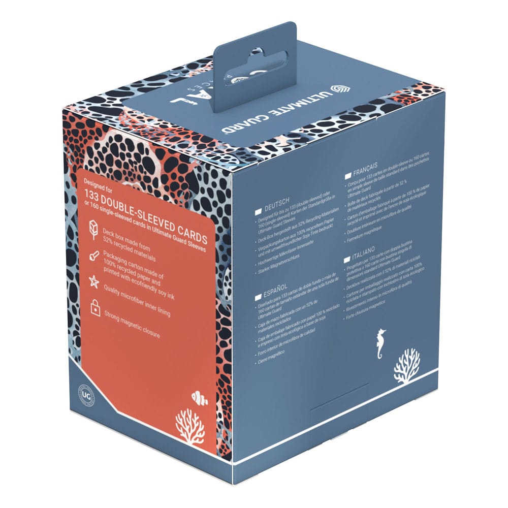 Ultimate Guard Sidewinder 133+ Xenoskin "Coral Places" - Twilight Tide Image 14
