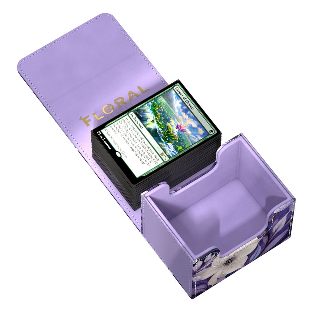 Ultimate Guard Sidewinder 100+ Xenoskin "Floral Places" - Moonlit Glen Image 8