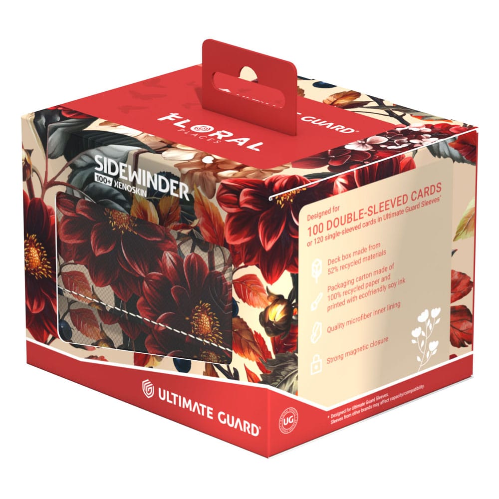 Ultimate Guard Sidewinder 100+ Xenoskin "Floral Places" - Autumn Heath Image 9