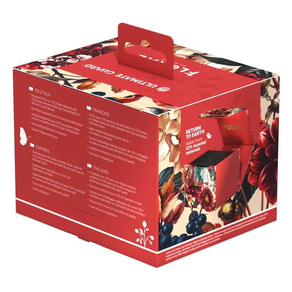 Ultimate Guard Sidewinder 100+ Xenoskin "Floral Places" - Autumn Heath Image 10