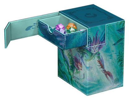 Ultimate Guard Flip'n'Tray 133+ Xenoskin Magic: The Gathering "Lorwyn Eclipsed" - Silvergill Mentor Image 2