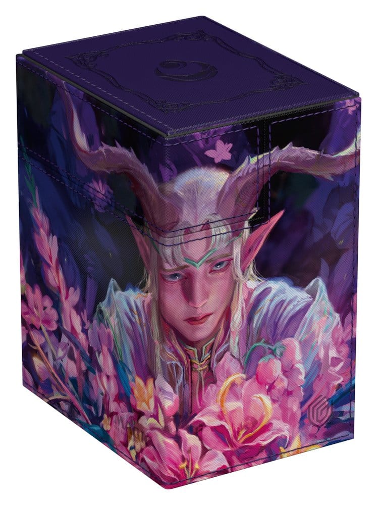 Ultimate Guard Flip'n'Tray 133+ Xenoskin Magic: The Gathering "Lorwyn Eclipsed" - Dawnhand Eulogist Image 1