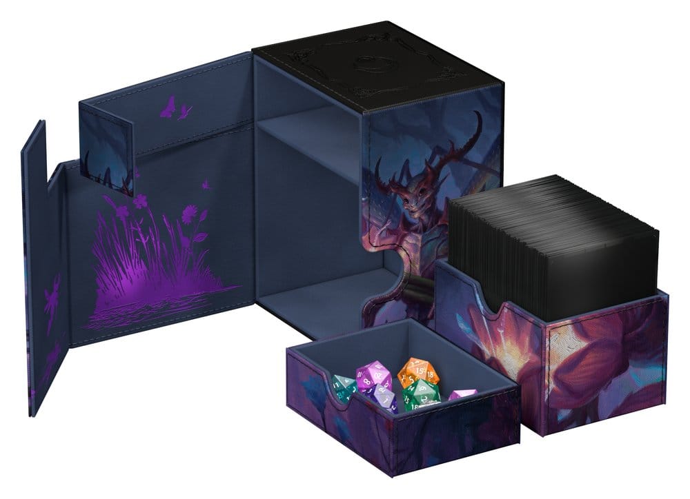 Ultimate Guard Flip'n'Tray 133+ Xenoskin Magic: The Gathering "Lorwyn Eclipsed" - Bitterbloom Bearer Image 4