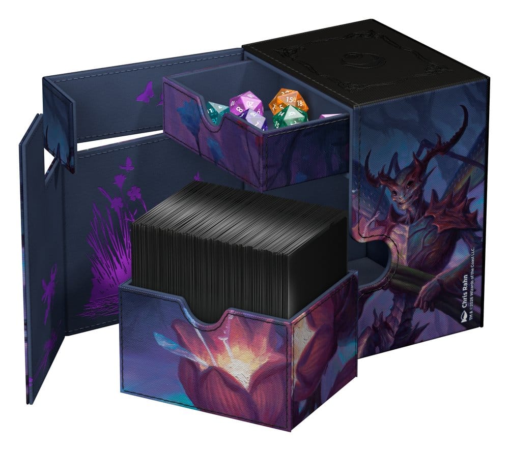 Ultimate Guard Flip'n'Tray 133+ Xenoskin Magic: The Gathering "Lorwyn Eclipsed" - Bitterbloom Bearer Image 5
