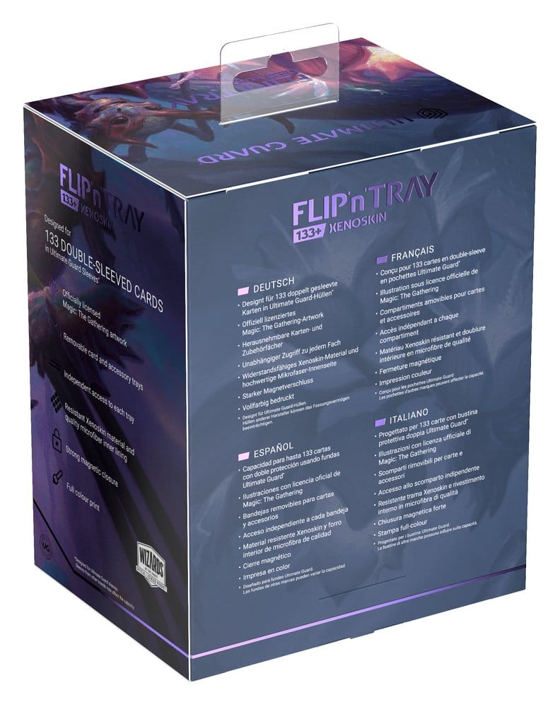 Ultimate Guard Flip'n'Tray 133+ Xenoskin Magic: The Gathering "Lorwyn Eclipsed" - Bitterbloom Bearer Image 8