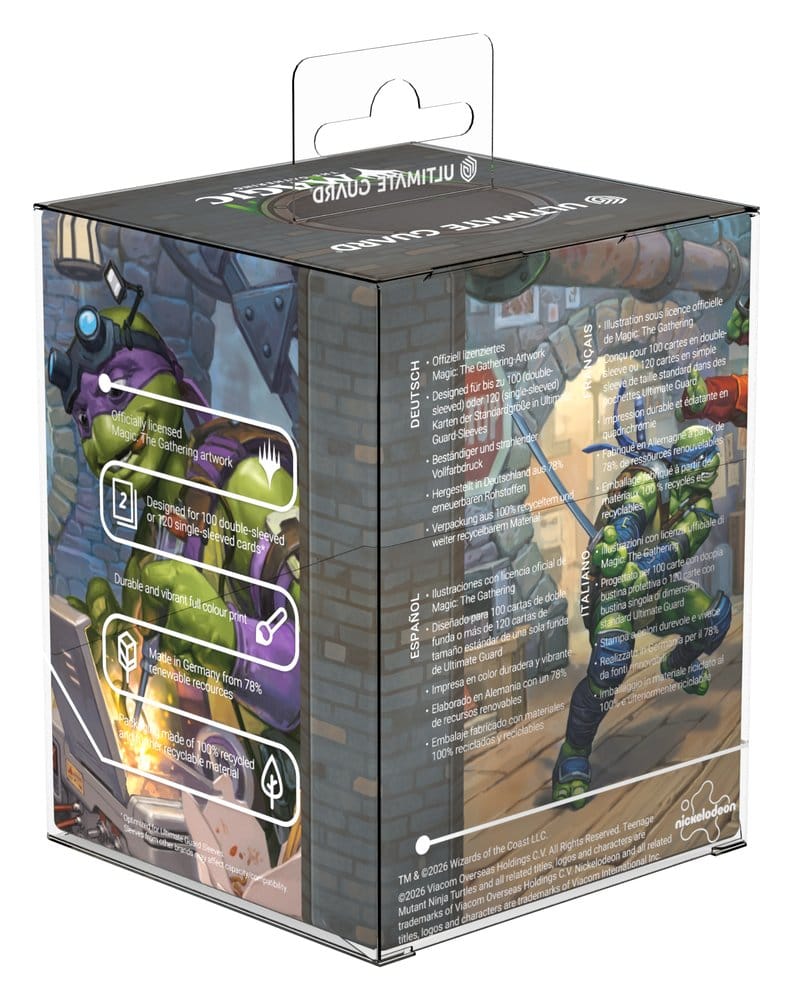 Ultimate Guard RTE Boulder 100+ Magic: The Gathering | Teenage Mutant Ninja Turtles - Turtle Lair Image 10