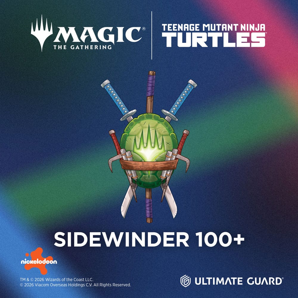 Ultimate Guard Sidewinder 100+ Xenoskin Magic: The Gathering | Teenage Mutant Ninja Turtles - Forest Image