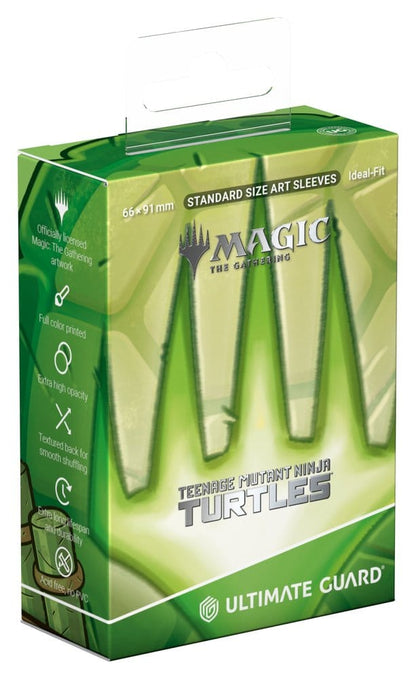 Ultimate Guard Art Sleeves Magic: The Gathering | Teenage Mutant Ninja Turtles - Turtle Planeswalker Symbol Image 1
