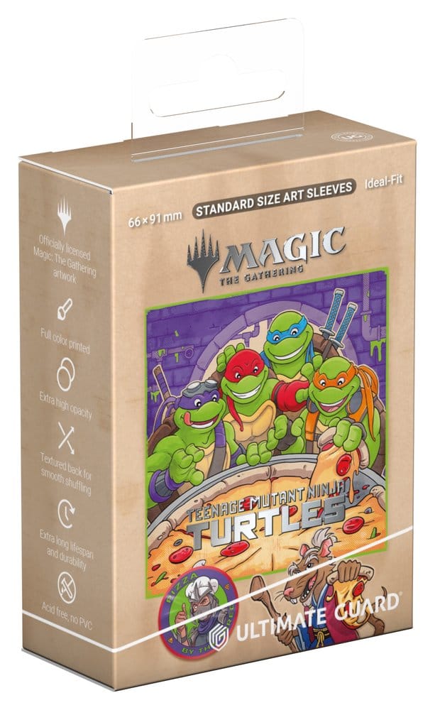 Ultimate Guard Art Sleeves Magic: The Gathering | Teenage Mutant Ninja Turtles - Pizza Box Image 1