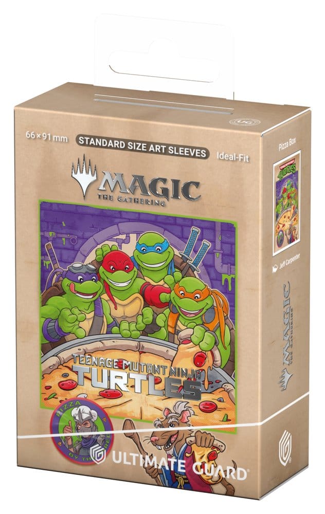 Ultimate Guard Art Sleeves Magic: The Gathering | Teenage Mutant Ninja Turtles - Pizza Box Image 2