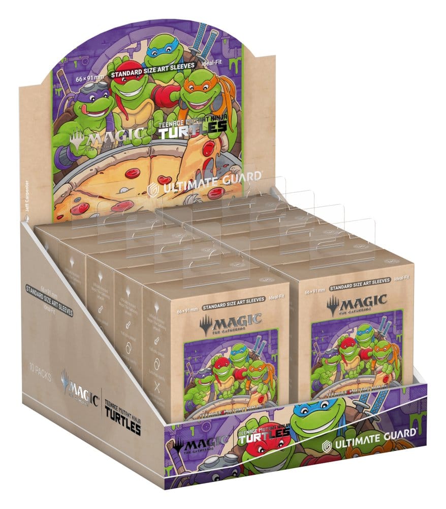 Ultimate Guard Art Sleeves Magic: The Gathering | Teenage Mutant Ninja Turtles - Pizza Box Image 5