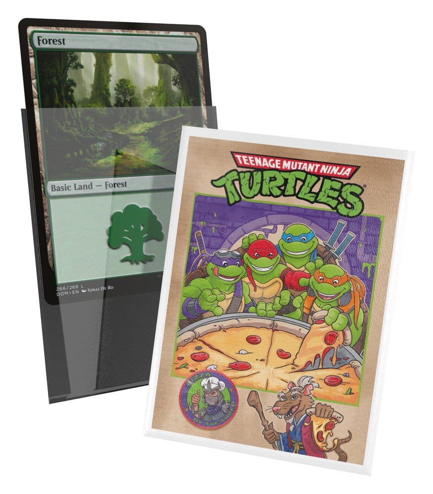 Ultimate Guard Art Sleeves Magic: The Gathering | Teenage Mutant Ninja Turtles - Pizza Box Image 7