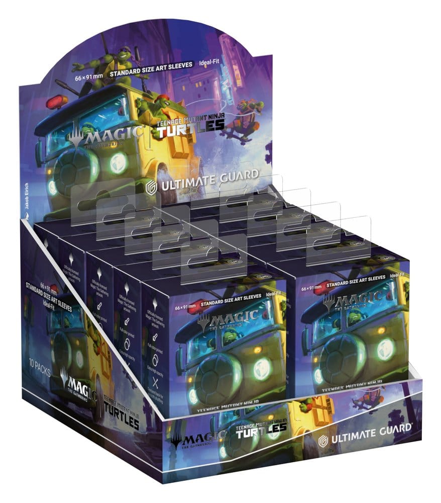 Ultimate Guard Art Sleeves Magic: The Gathering | Teenage Mutant Ninja Turtles - Turtle Van Image 5