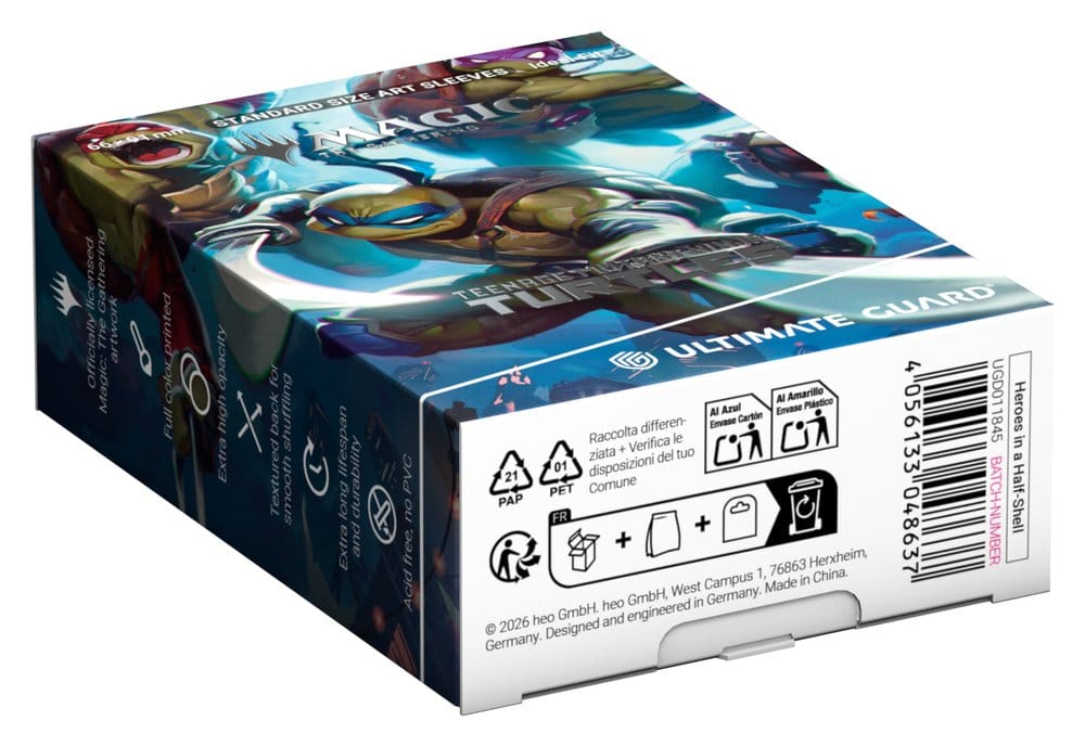 Ultimate Guard Art Sleeves Magic: The Gathering | Teenage Mutant Ninja Turtles - Heroes in a Half Shell Image 4