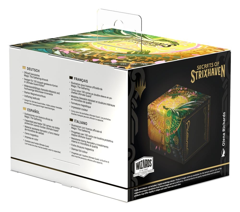 Ultimate Guard Sidewinder 100+ Xenoskin Magic: The Gathering "Secrets of Strixhaven" - Veil of Summer Image 10